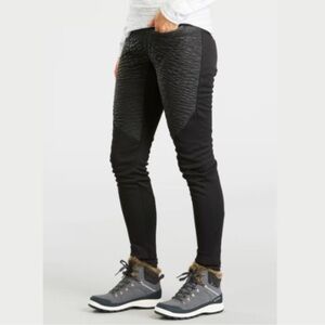 QUECHUA/S/ Decathalon SH500 Cold Weather Quilted Puffer Hiking Leggings